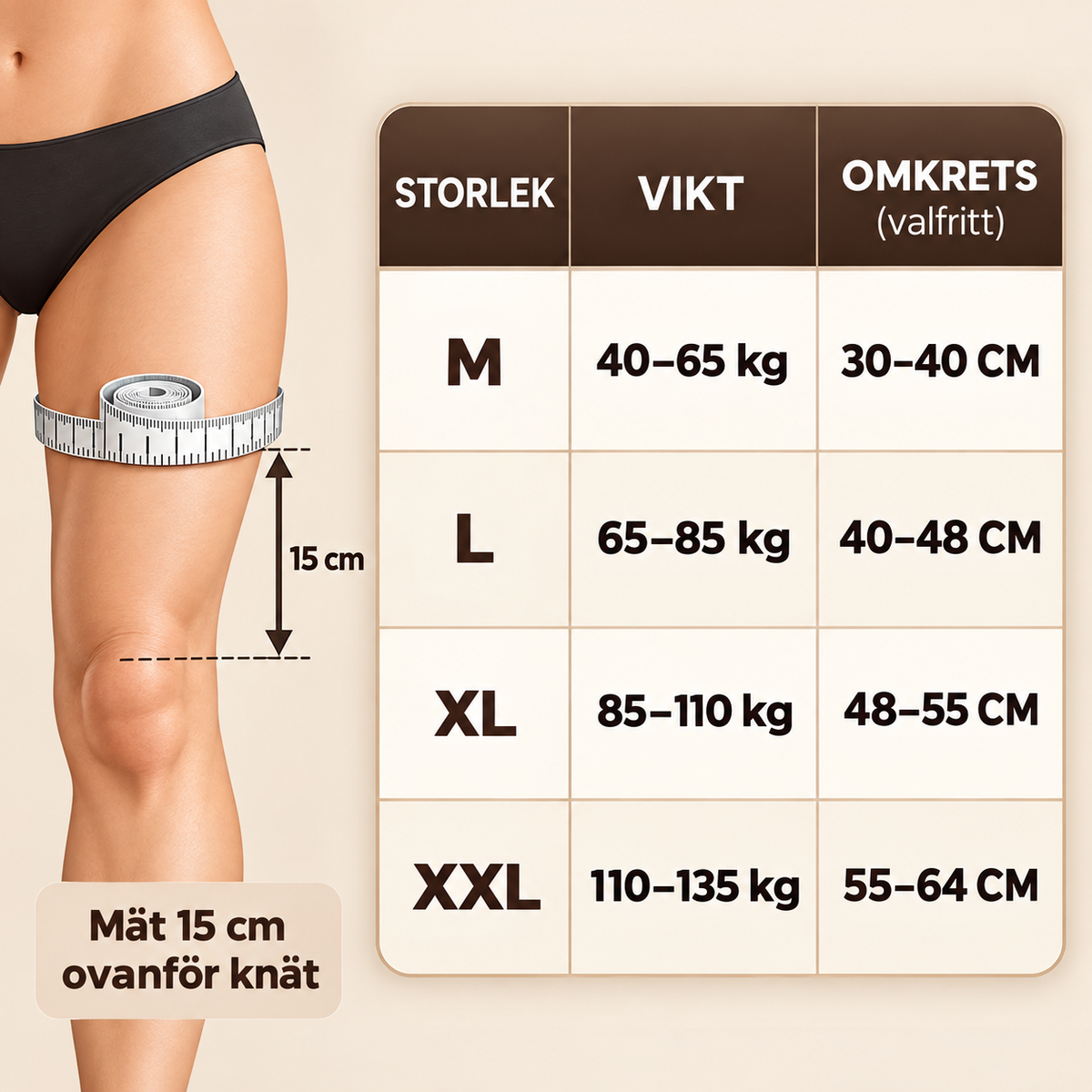 KnäFlex™ Knästöd